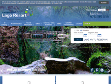Tablet Screenshot of lagoresort.com